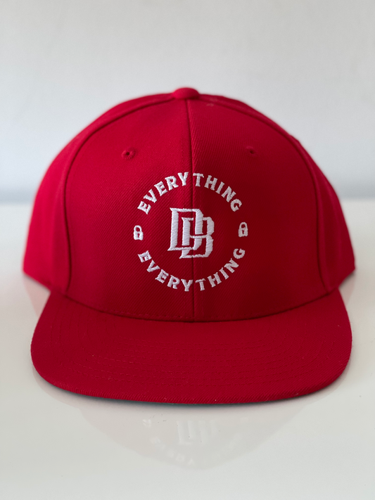 SIGNATURE EVERYTHING DB SNAPBACK RED LIMTED EDITION